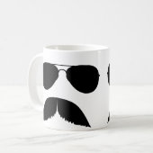 Tasse d'aviateur de moustache (Devant gauche)