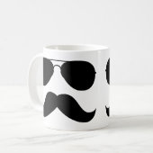 Tasse d'aviateur de moustache (Devant gauche)