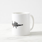 Tasse d'avion de chasse du frelon F/A-18 (Devant droit)