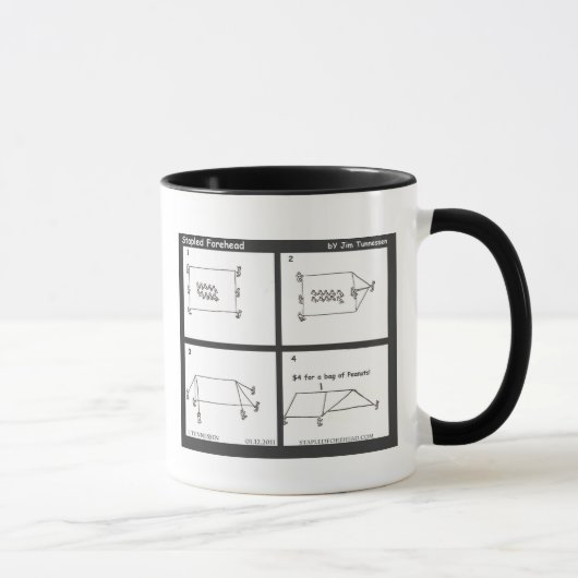Tasse d'avion de papier (Droite)