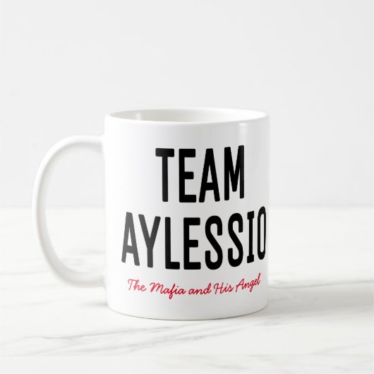 Tasse d'Aylessio d'équipe (Gauche)