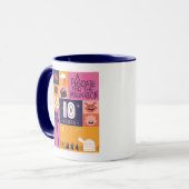 Tasse de "10ème anniversaire" de BACIFF 2018 (Devant gauche)