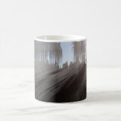 Tasse de 11 oz avec l'image "Soleil à travers les  (Centre)