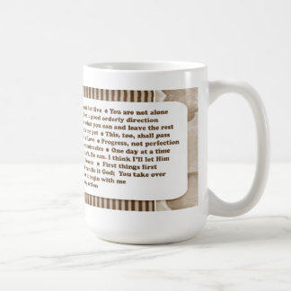 Tasse de 12 slogans d'étape