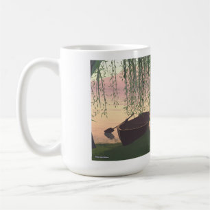 Tasse de 14 oz avec image "Sous les saules"