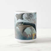 Tasse de 14 oz avec l'image "Manta Ray Migration" (Centre)