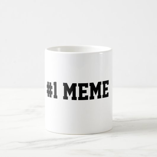 Tasse de #1 Meme (Centre)