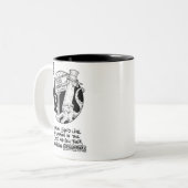 Tasse de 2-Ton de "encre de calmar" de FICTS (Devant gauche)