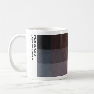 Tasse de 325 ml Ivory Black x Cadmium Orange