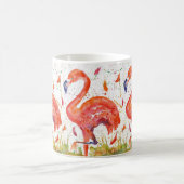 Tasse de 3 Flamants roses (Centre)