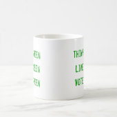 Tasse de 3 verts (Centre)