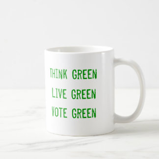 Tasse de 3 verts
