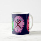 Tasse de 4 runes de grippage (Devant droit)