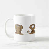 Tasse de 4 singes (Gauche)