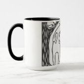 Tasse de aboutage de voyage de chèvres (Gauche)