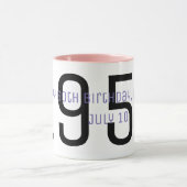 Tasse de "anniversaire" (Centre)