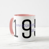 Tasse de "anniversaire" (Devant gauche)