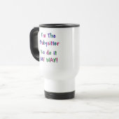 Tasse de babysitter (Devant gauche)