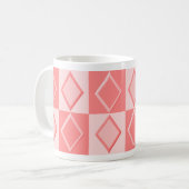 Tasse de bagout de diamant de KRW - corail (Devant gauche)