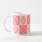 Tasse de bagout de diamant de KRW - corail (Gauche)