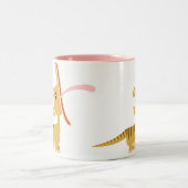 Tasse de baîllement de Thylacine de bande dessinée (Centre)