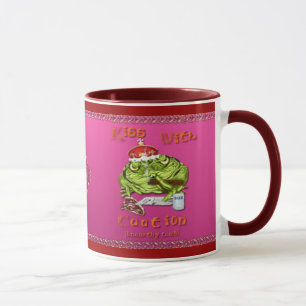 Tasse de baiser avec prudence