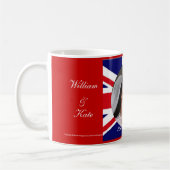 Tasse de baiser l'épousant royal de William et de (Gauche)