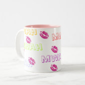 Tasse de baiser (Mwah) (Devant gauche)