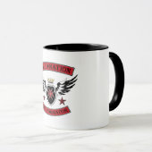 Tasse de balancier de nation de pas (Devant droit)