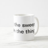 Tasse de balayeuse (Devant droit)