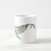 Tasse de baleine d'aquarelle (Centre)