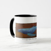 Tasse de baleine de bosse (Devant gauche)