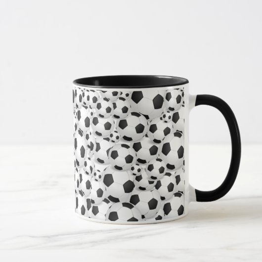 Tasse de ballon de football partout (Droite)