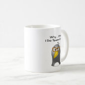 Tasse de ballot de pingouin de Linux (Devant droit)