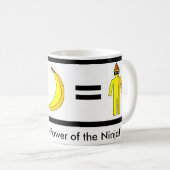 Tasse de banane de Ninja (Devant droit)
