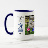 Tasse de banc d'ordures de la bravoure de Rhonda (Gauche)