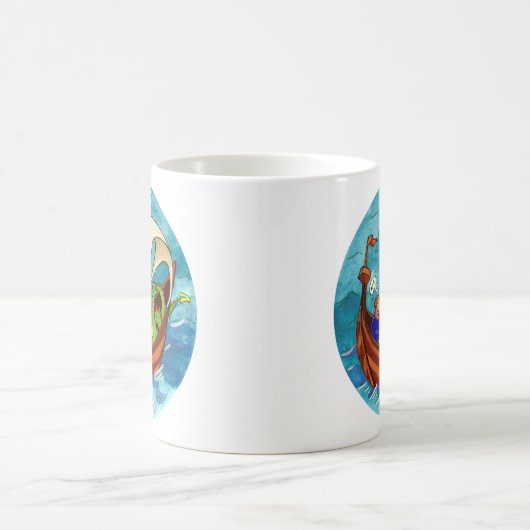 Tasse de bande de bateau de cornemuse (Centre)