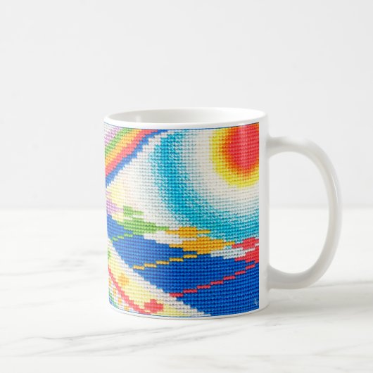 Tasse de bande de coucher du soleil (Droite)