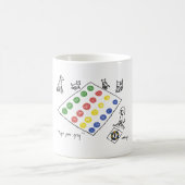 Tasse de bande dessinée - chiens (Centre)