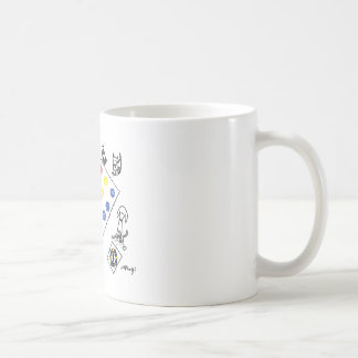 Tasse de bande dessinée - chiens
