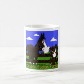 tasse de bande dessinée de cheval (Centre)