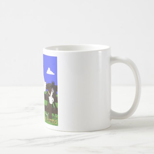tasse de bande dessinée de cheval (Droite)