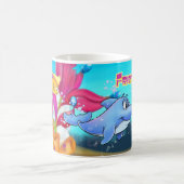 Tasse de bande dessinée de dauphin d'amusement (Centre)