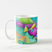 Tasse de bande dessinée de FriendFish (Gauche)