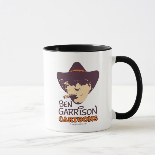 Tasse de bande dessinée de garnison de Ben (Droite)