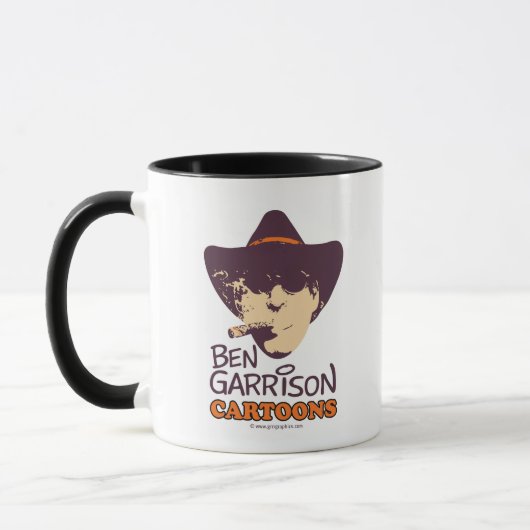 Tasse de bande dessinée de garnison de Ben (Gauche)