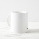 Tasse de bande dessinée de golf d'Eagle de birdie (Devant gauche)