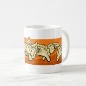 Tasse de bande dessinée d'Oi Yoi Yoi Perogies (Devant droit)