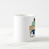 Tasse de bande dessinée personnalisée par couples (Centre)