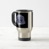 Tasse de banlieusard de voyage de rose de bleu (Devant gauche)